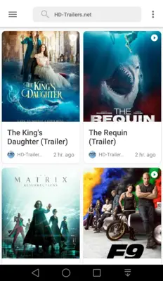 HD Trailers android App screenshot 4